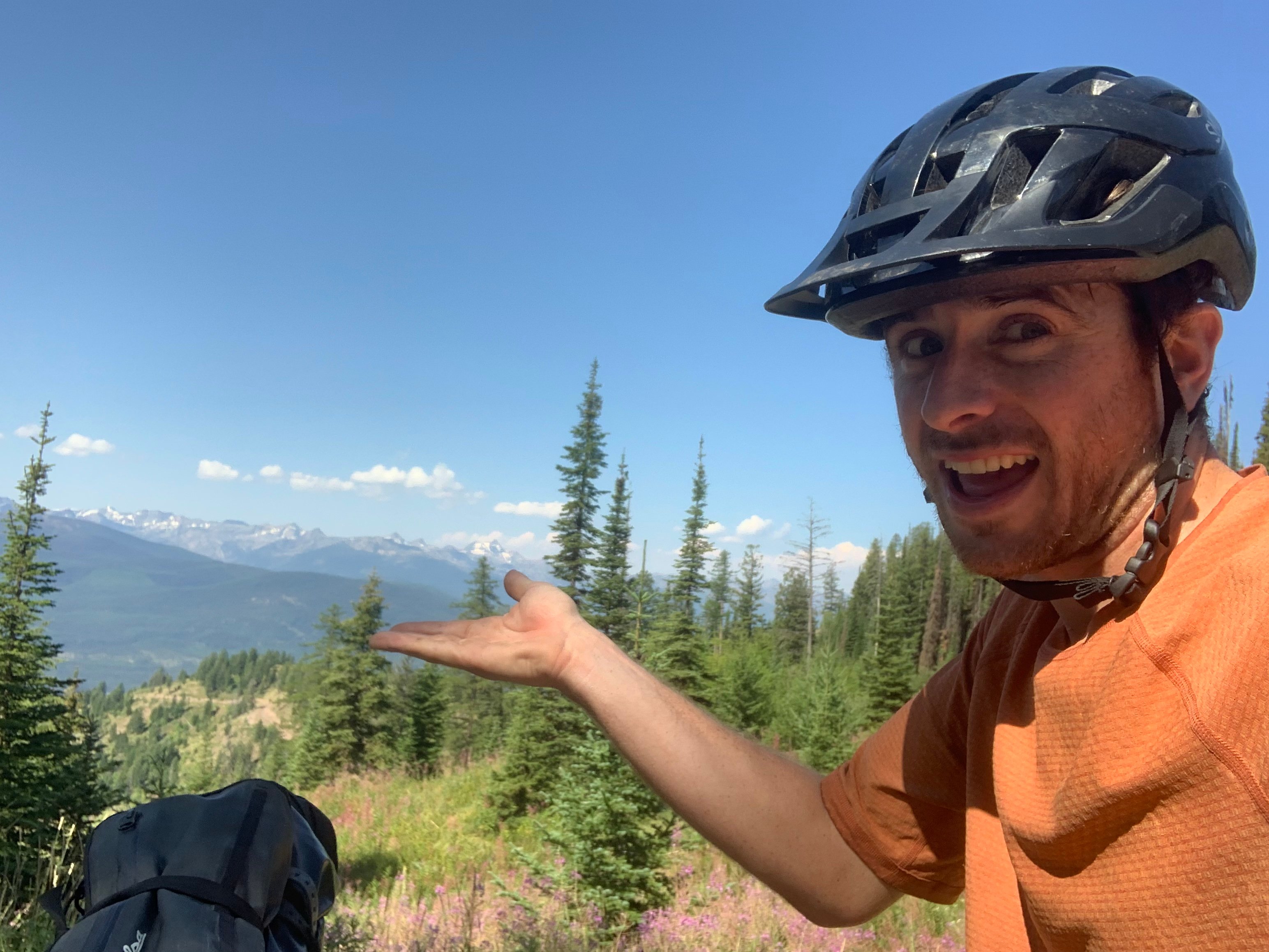 Clint Fontanella traveling Great Divide Trail