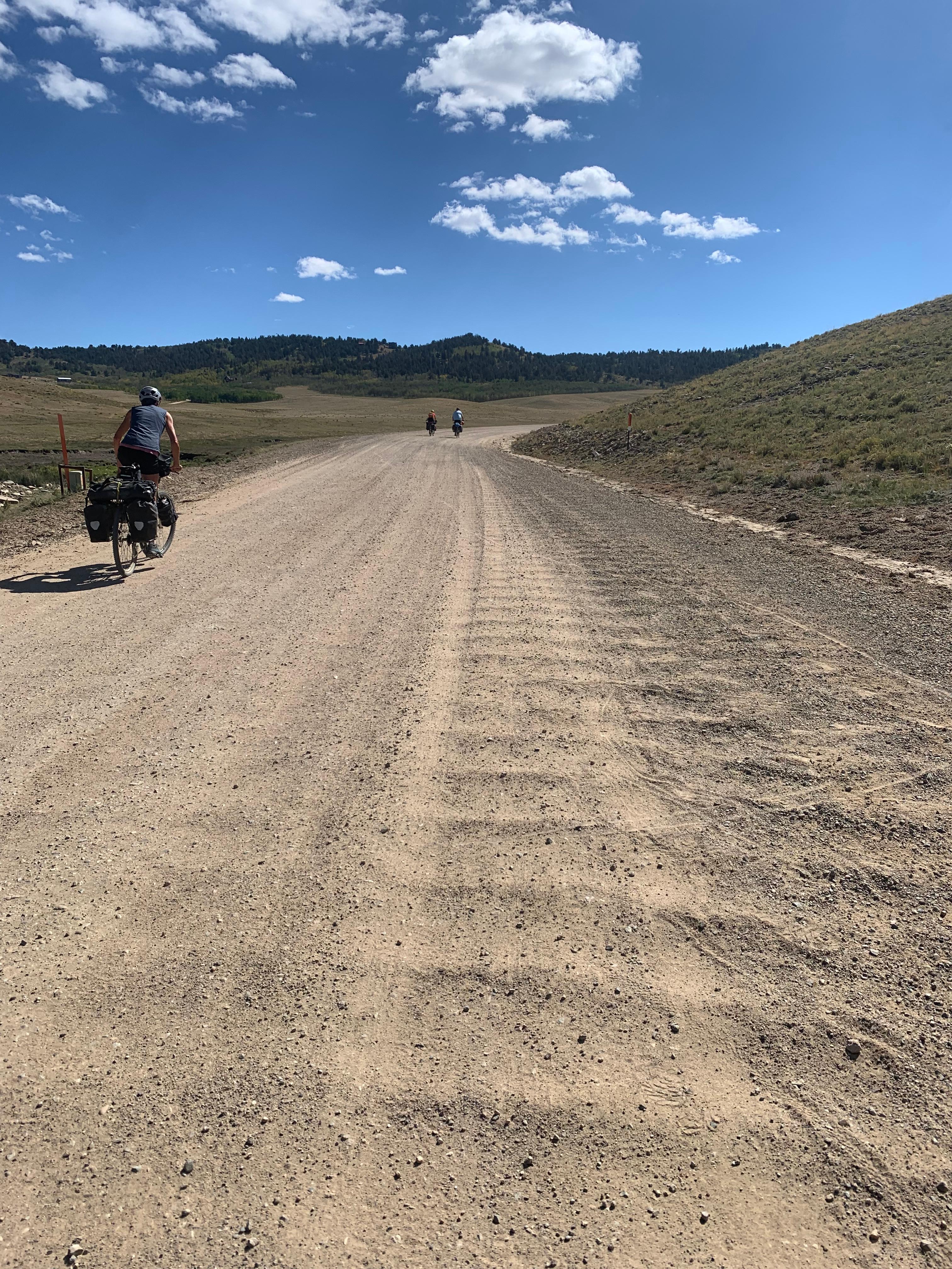 Great Divide Bike riders