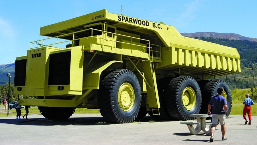 Sparwood dump truck